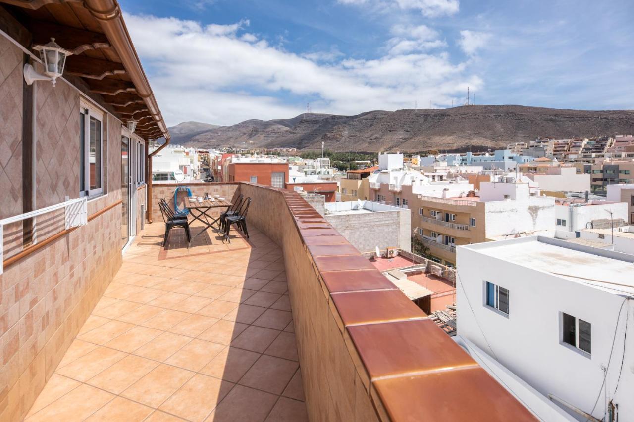 Attico Vista Oceano E Citta 3 Camere 2 Bagni Wifi Ac Morro Jable  Εξωτερικό φωτογραφία